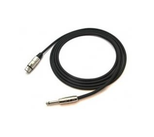 CABLE XLR HEMBRA A PLUG 6.3 MONO 15MTS KIRLIN1