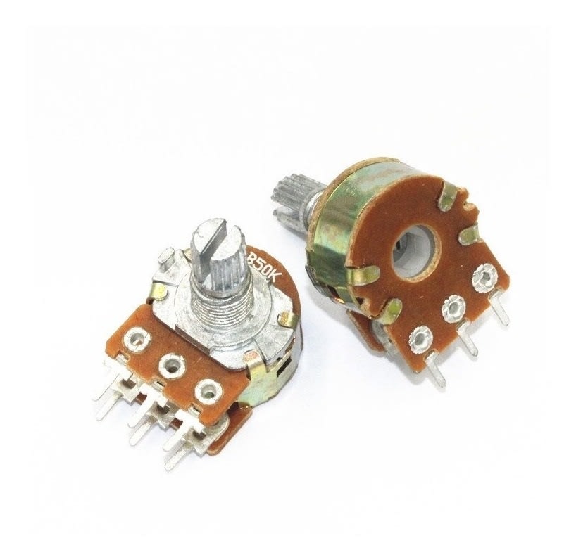POTENCIOMETRO ESTEREO 17MM 500K1