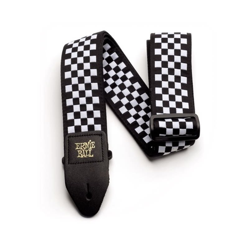 CORREA PARA GUITARRA BLACK AND WHITE ERNIE BALL1
