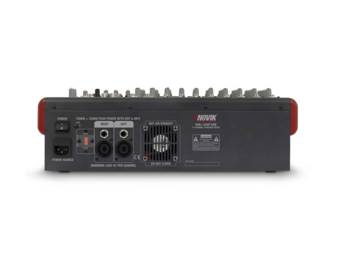 CONSOLA POWER MIXER NOVIK 1200P1