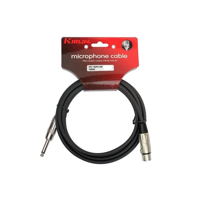 CABLE XLR HEMBRA A PLUG 6.3 MONO 15MTS KIRLIN2