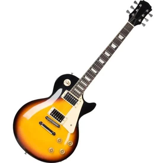 GUITARRA ELECTRICA LES PAUL 3 TONE SUNBURST FREEMAN1