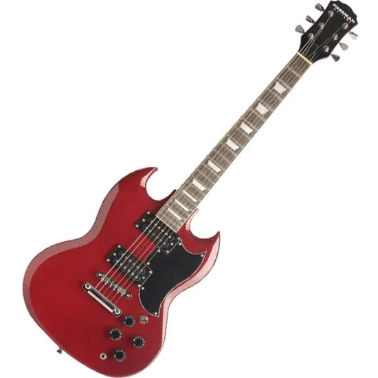 GUITARRA ELECTRICA SG-WINE RED FREEMAN1