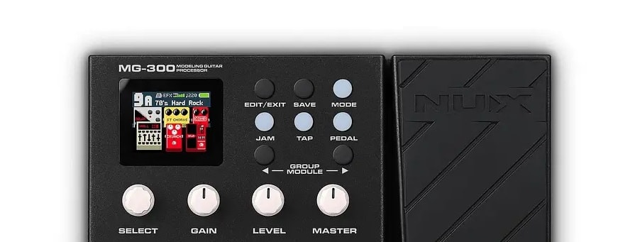 PEDALERA MULTIEFECTO GUITARRA NUX MG-3002