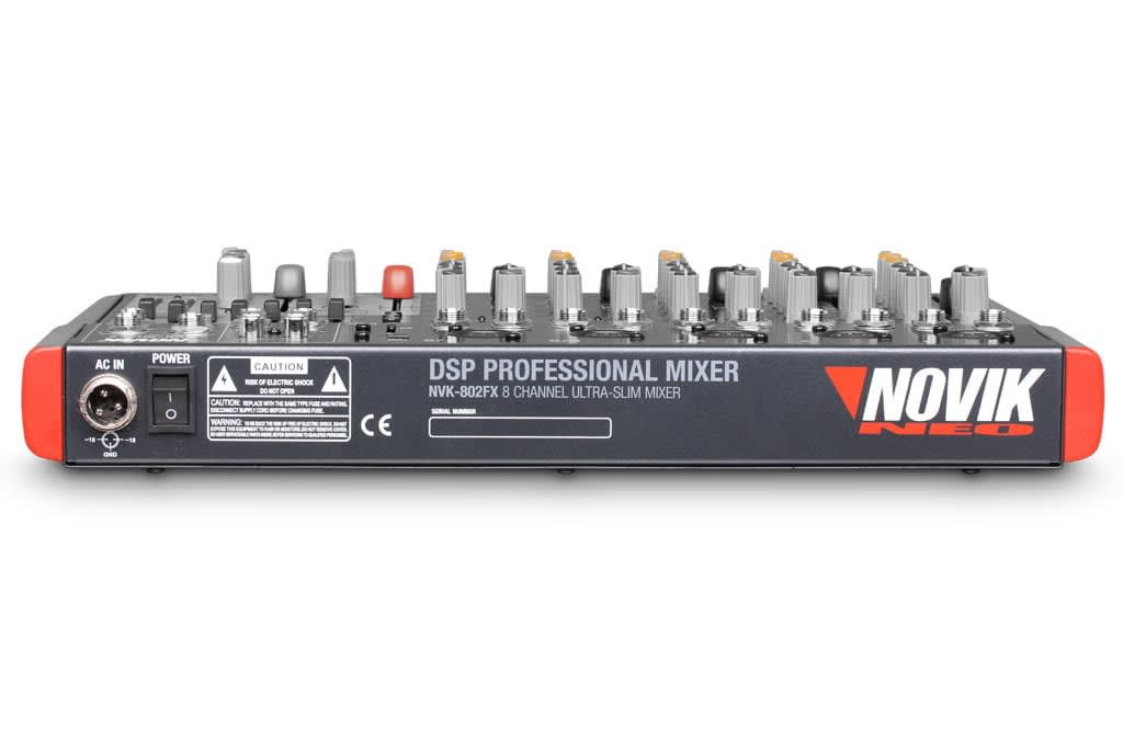 CONSOLA ANALOGICA NOVIK NVK 802FX BT3