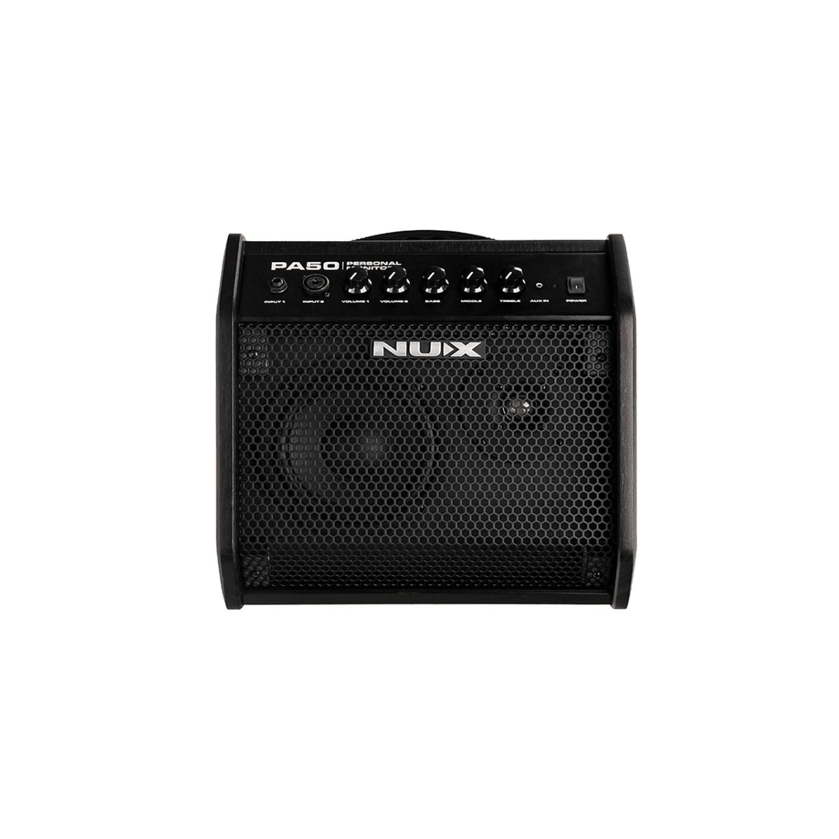 AMPLIFICADOR MULTIFUNCIONAL 50WATTS BATERIA TECLADO VOZ NUX1