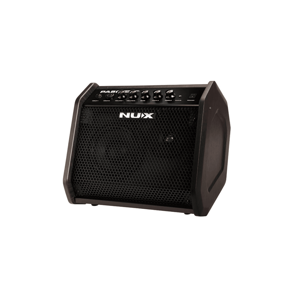 AMPLIFICADOR MULTIFUNCIONAL 50WATTS BATERIA TECLADO VOZ NUX2