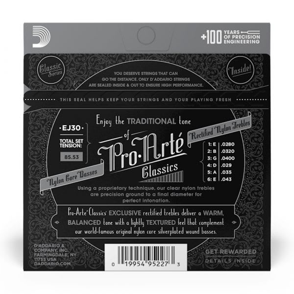 CUERDA NYLON PROARTE NORMAL TENSION EJ30 DADDARIO2