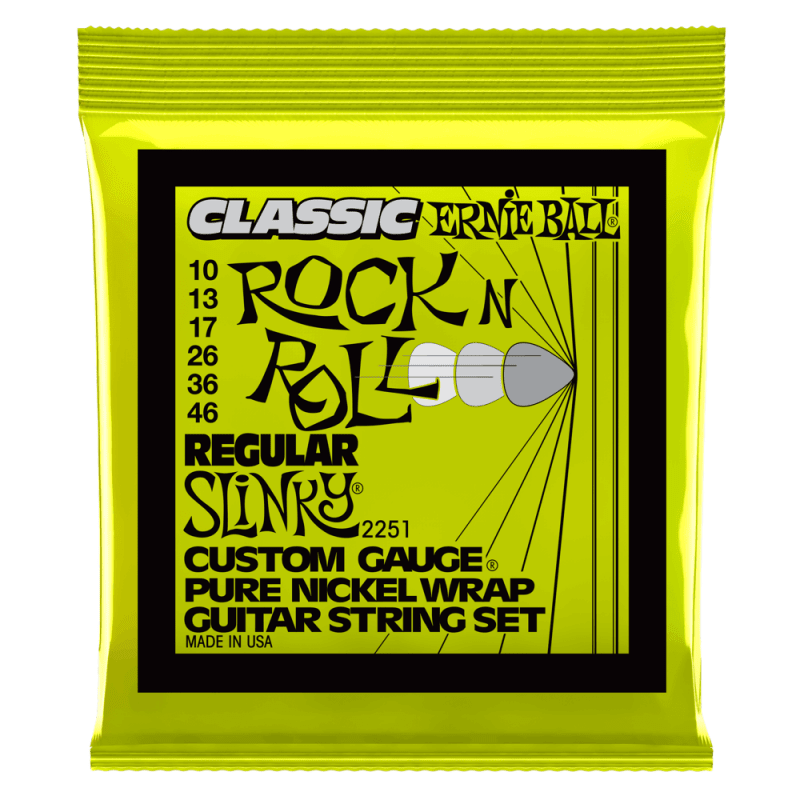 CUERDAS DE GUITARRA ELÉCTRICA REGULAR SLINKY 2251 ERNIE BALL1