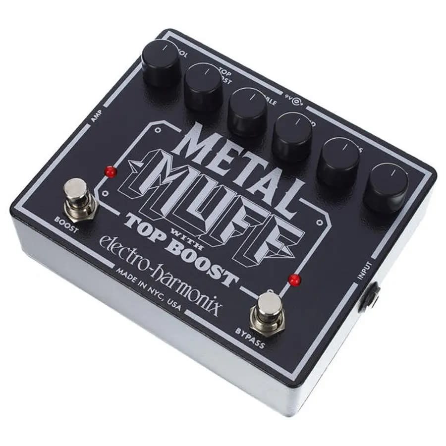 PEDAL DISTORSION HARMONIX METAL MUFF con BOOSTER2