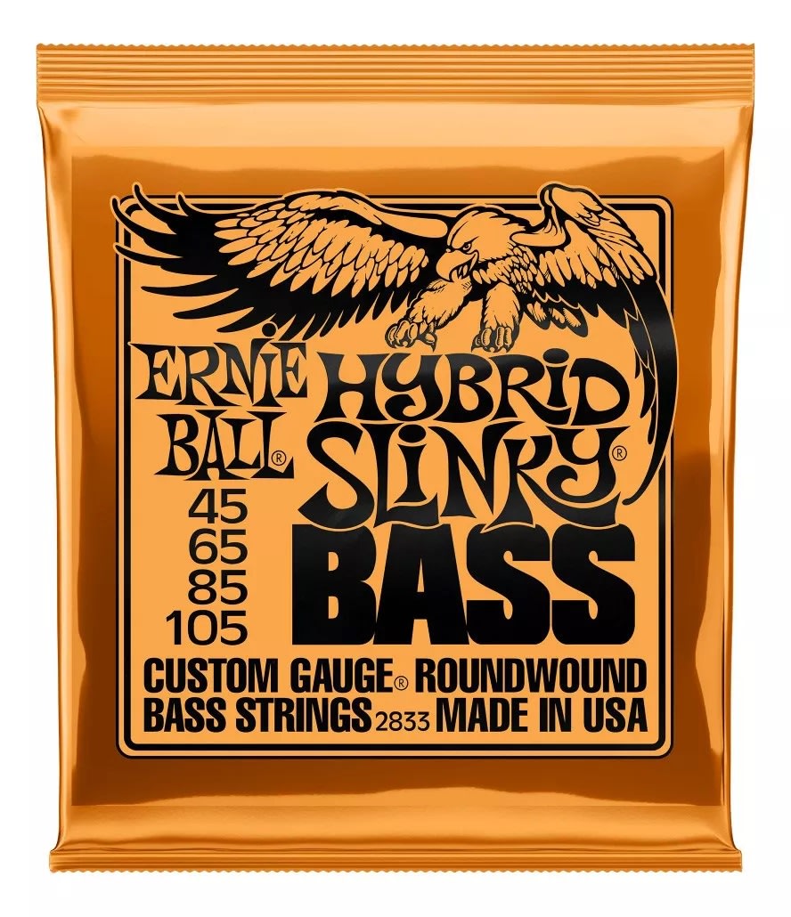 CUERDAS DE BAJO ELECTRICO HYBRIDA SLINKY ERNIE BALL BASS1