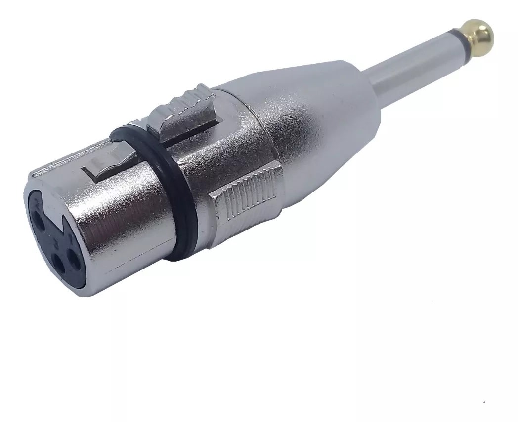 ADAPTADOR DE XLR HEMBRA A PLUG 6.3 MONO MACHO CBC1