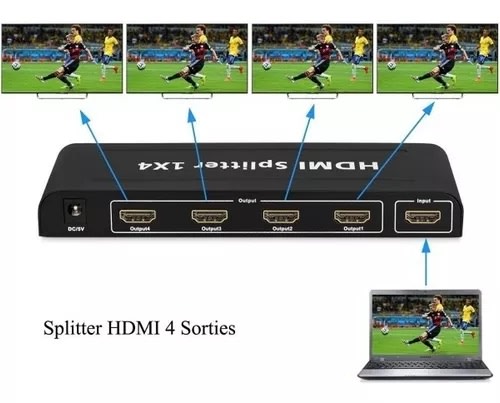 SPLITER 1X4 HDMI2