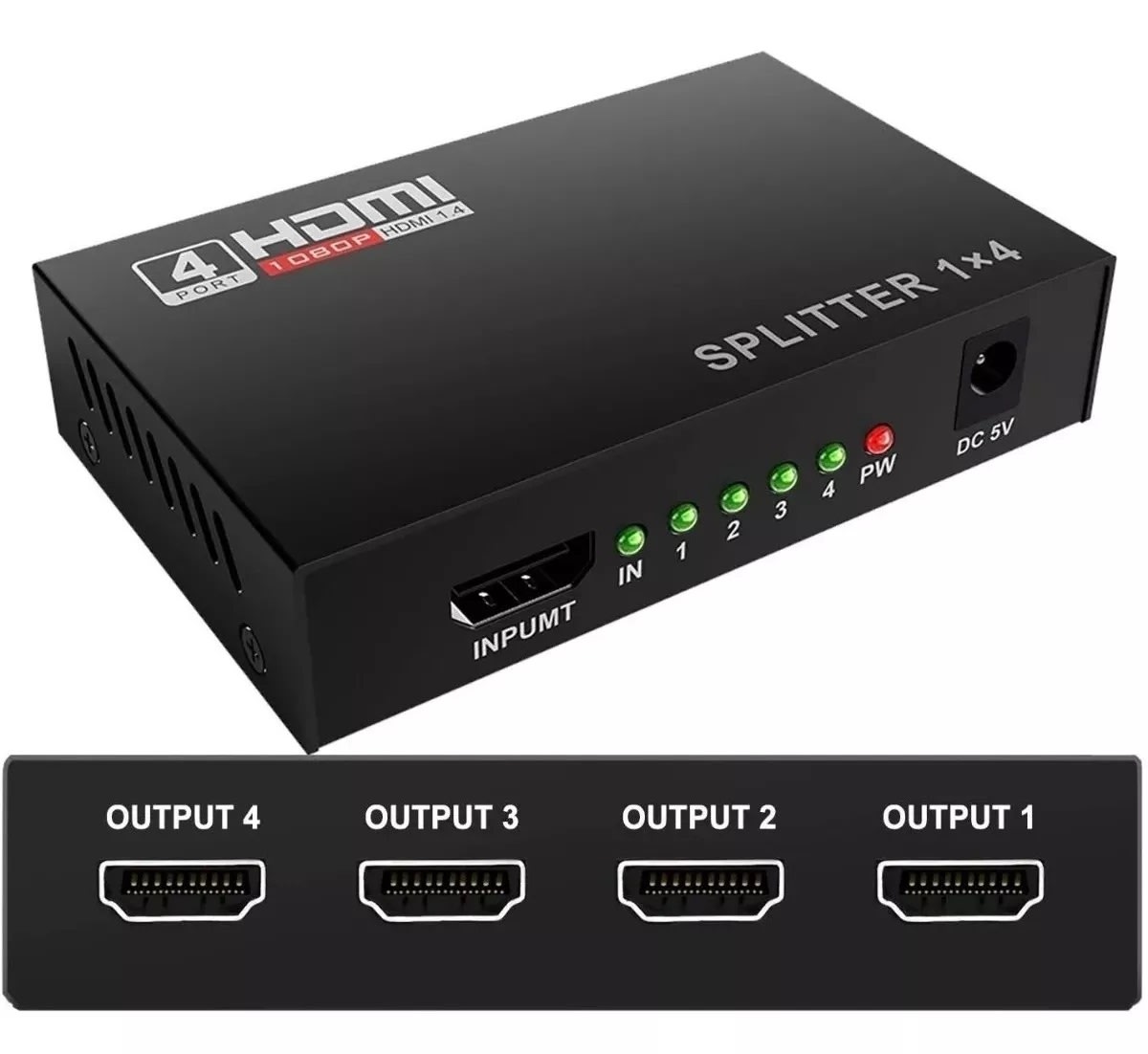 SPLITER 1X4 HDMI1