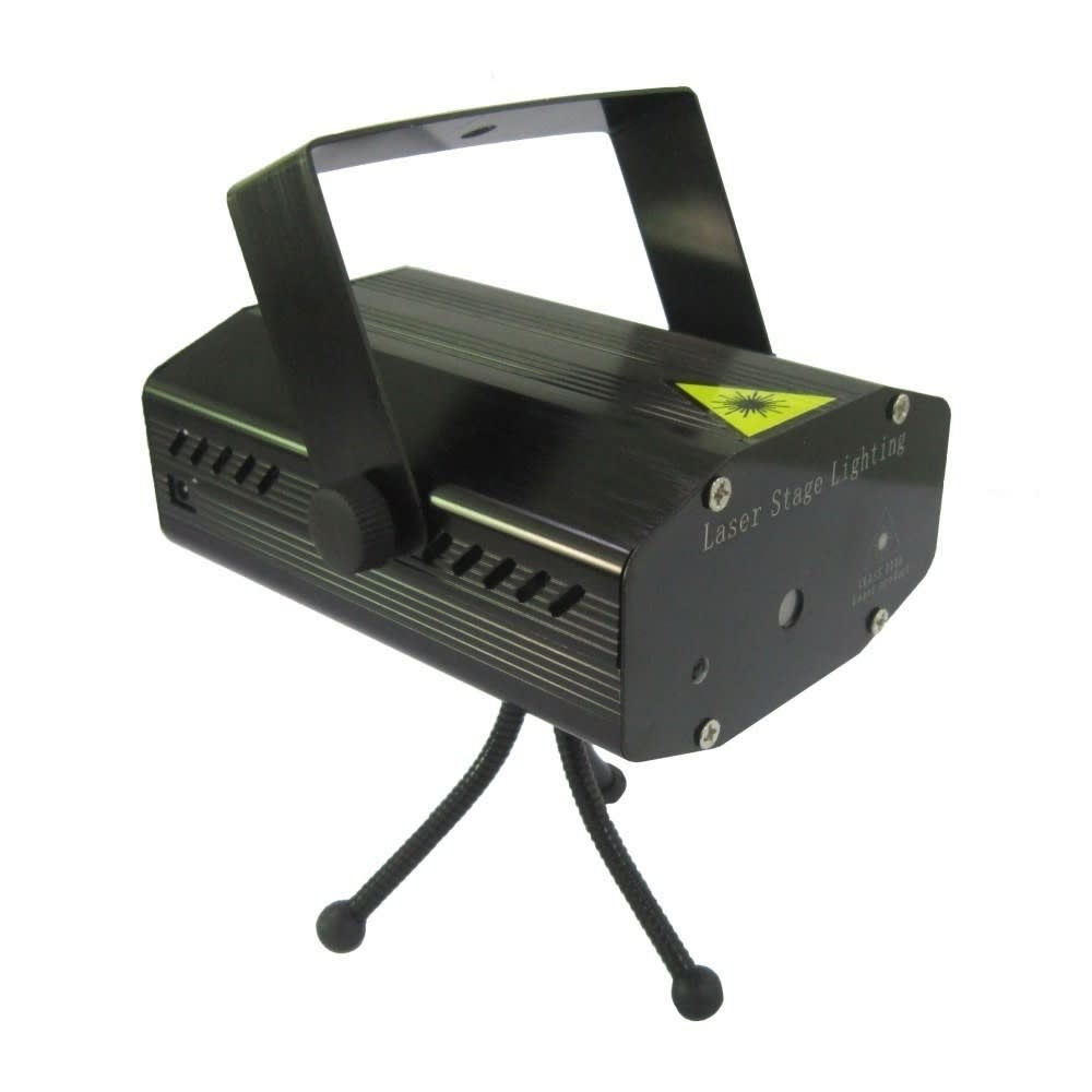 Luz Laser Efecto multipunto verde y rojo1