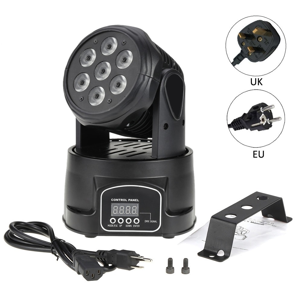 CABEZAL MOVIL LED DMX 56W DJ POWER1