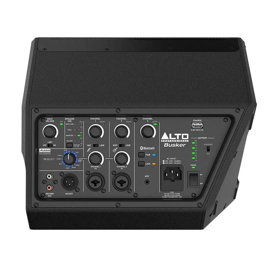 Parlante Portatil Recargable 200w Busker Alto Profesional3