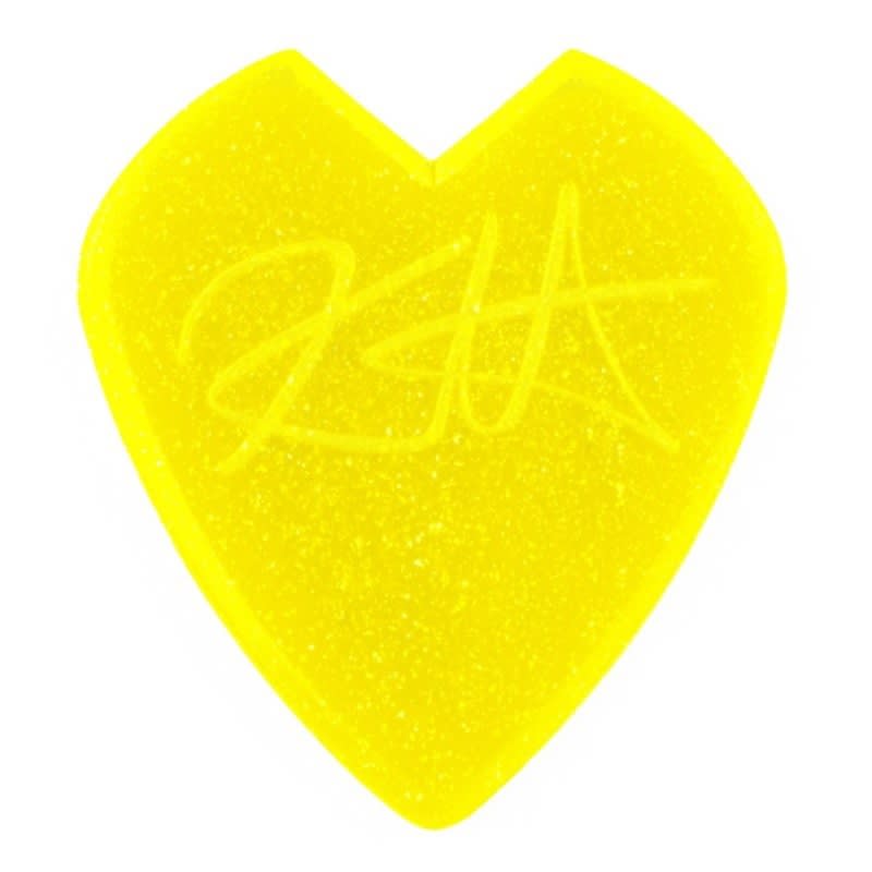 JIM DUNLOP 47PKH3NYS HAMMETT JAZZ III PICK YELLOW GLITTER - 6 PACK1