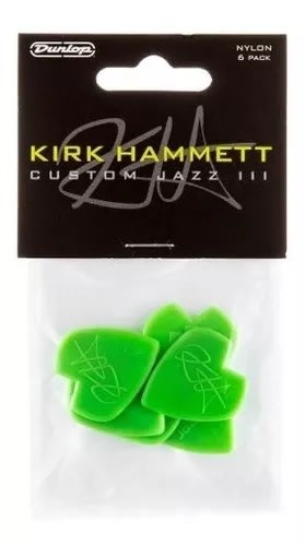 47P KH3N JIM DUNLOP HAMMETT GREEN JAZZ 6/PPK1