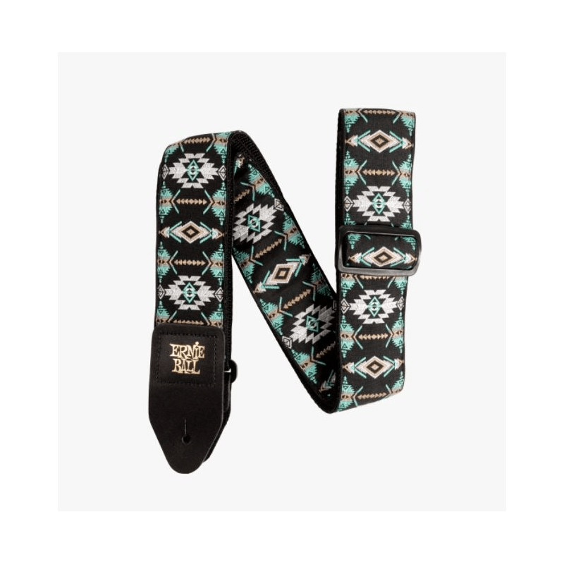 ERNIE BALL 5325 Spanish Rose Jacquard Strap1