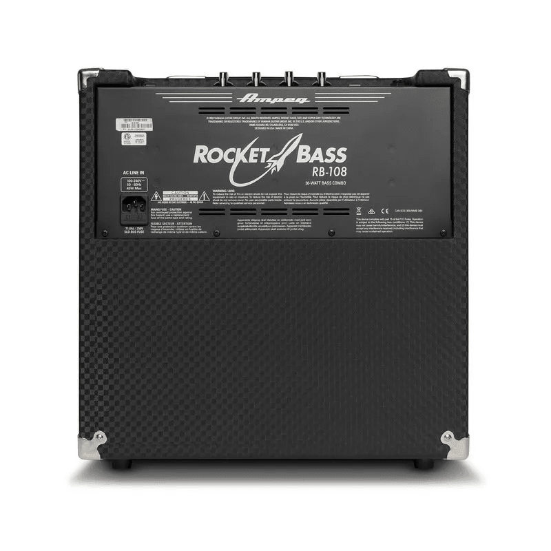 amplificador de bajo rocket bass-108-30w4