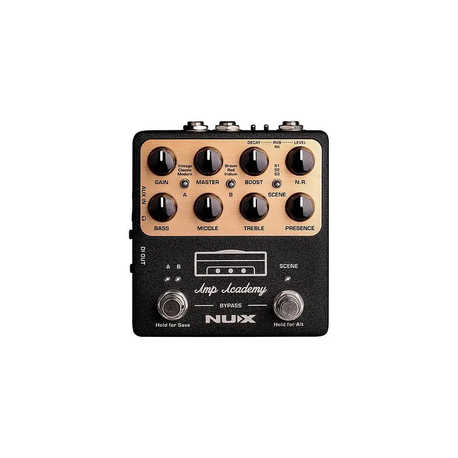 Simulador de Amplificador NUX para Guitarra Academy NGS-61