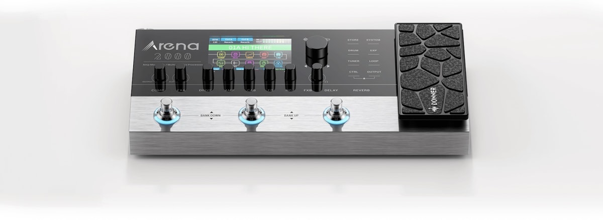 Pedalera multiefectos Arena 2000 Donner6
