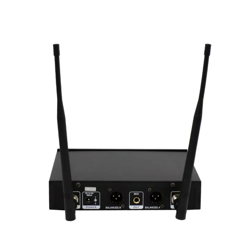 MICROFONO INALAMBRICO DE MANO UHF DOBLE2