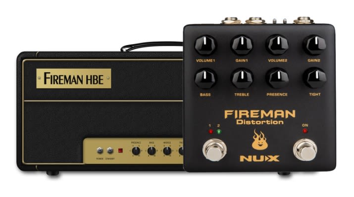 PEDAL DE EFECTO DISTORTION FIREMAN NUX 2