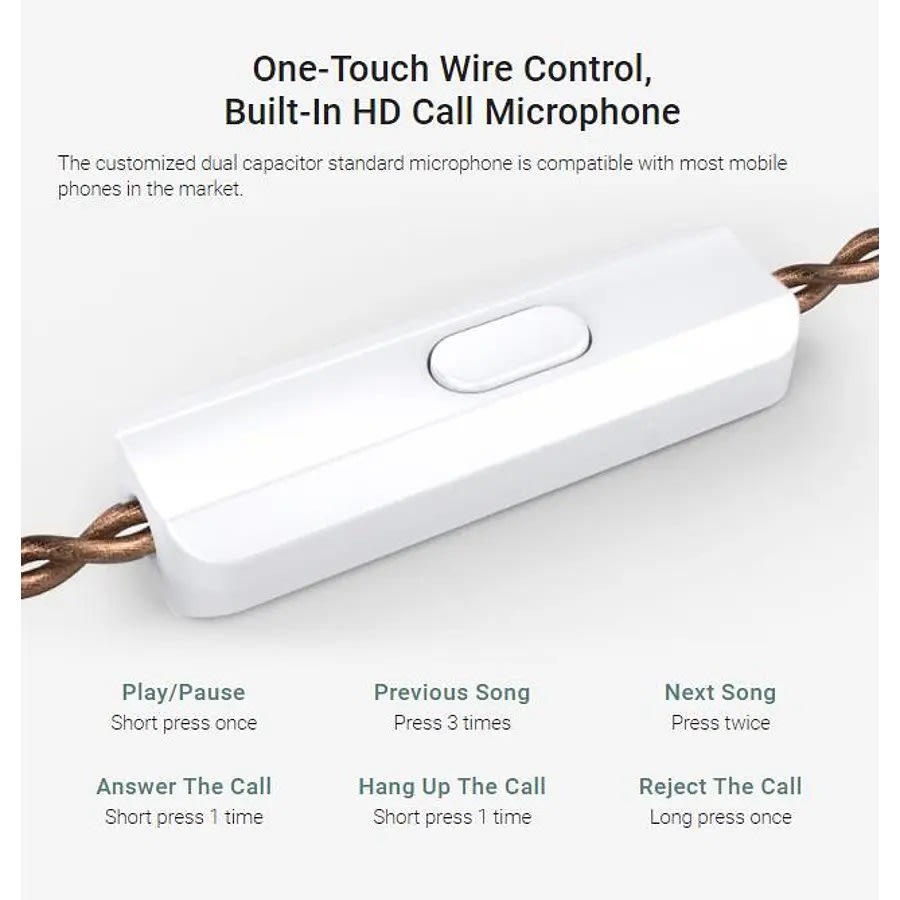 KZ Audífono EDX-MIC2