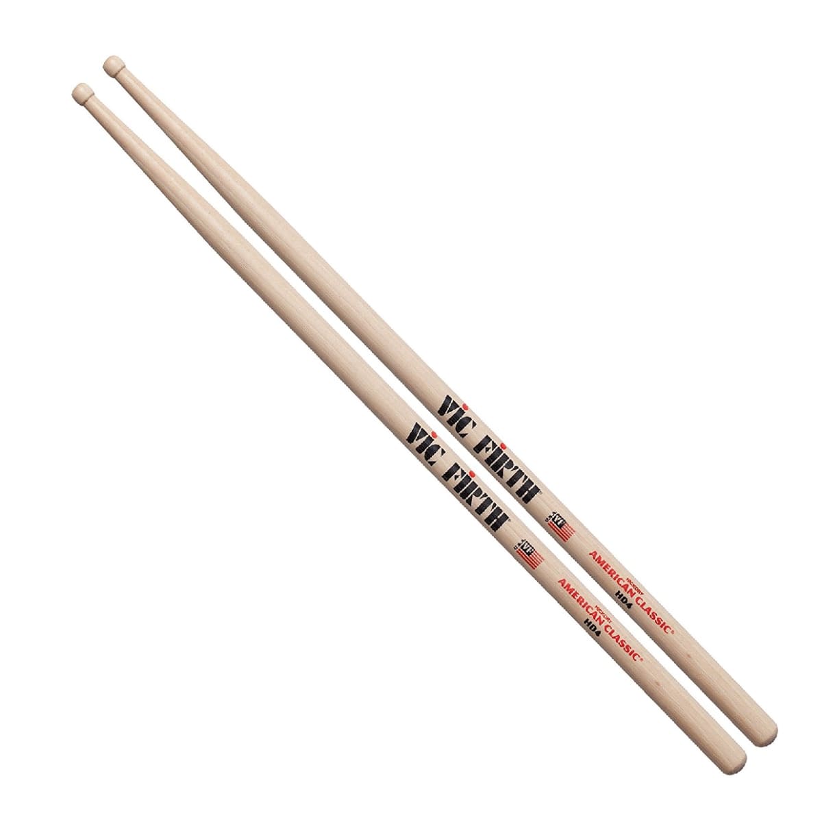 BAQUETA PUNTA DE MADERA HD4 VIC FIRTH1