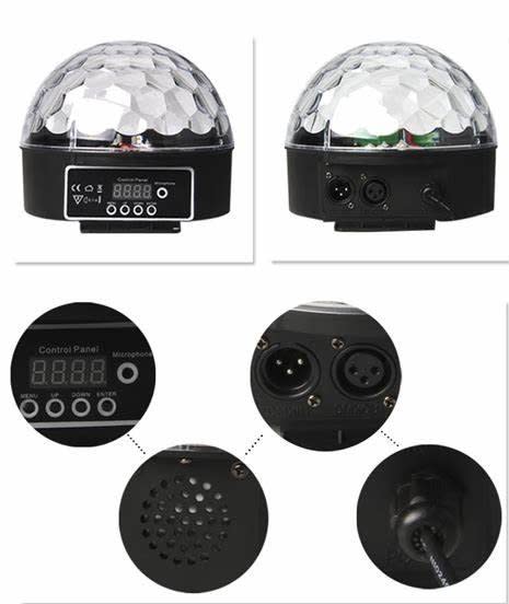 BOLA MAGICA CON DMX CARVERPRO1