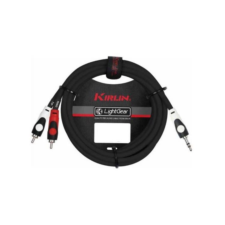 CABLE 3.5 STEREO A 2 PLUG RCA 3 MTS KIRLIN2