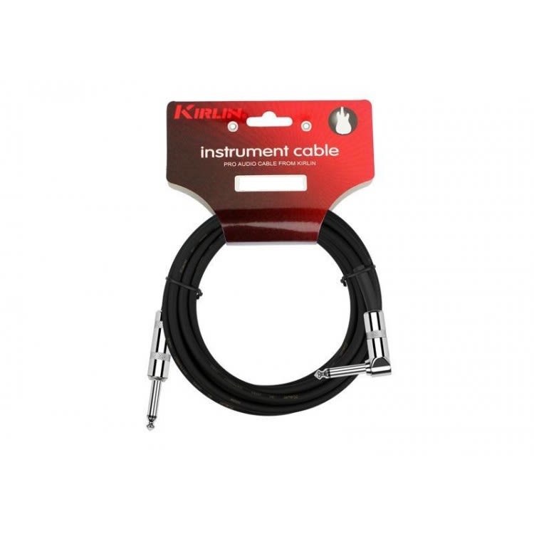 CABLE PLUG 6.3 MONO A PLUG 6.3 MONO EN L  3 MTS1