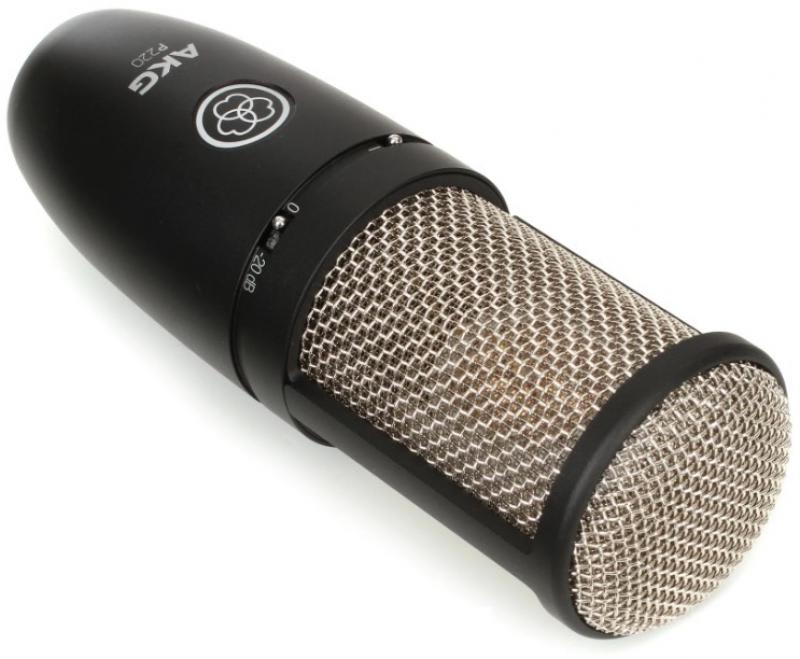 MICRÓFONO CONDENSADOR P220 AKG1