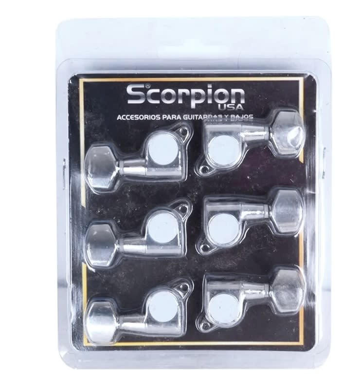 SET DE CLAVIJERO GUITARRA ELÉCTRICA SCORPION1