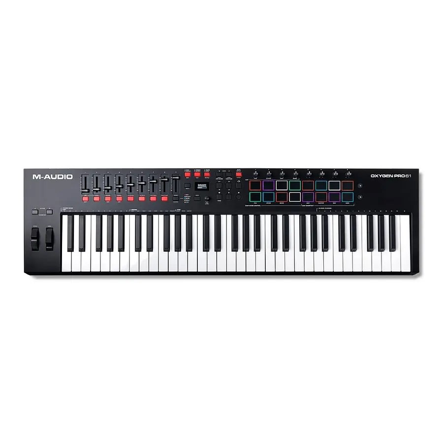 Controlador Midi Oxygen Pro 61 M-Audio1