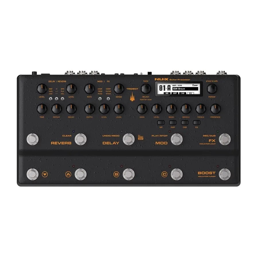 Pedalera Multiefectos Trident NME-5 NUX1