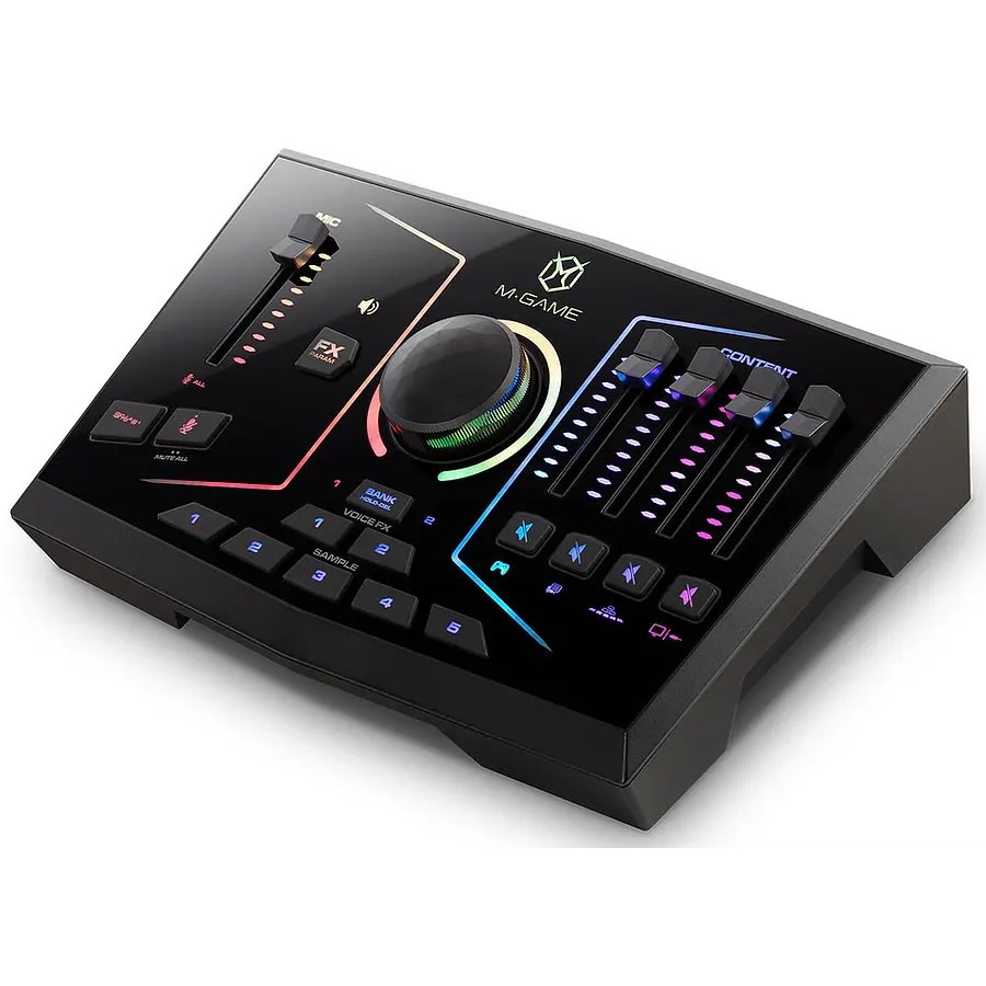 Interfaz De Audio Usb Para Streaming M -Game Dual M-Audio1