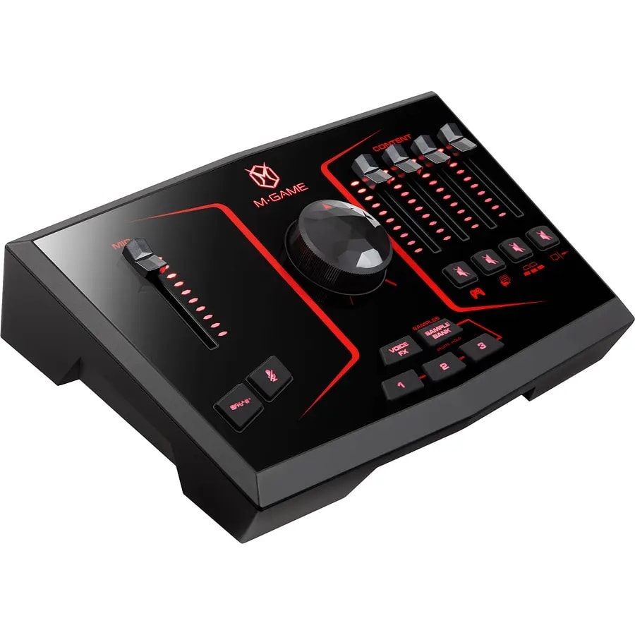 Interfaz De Audio Usb Para Streaming M-Game Solo M-Audio2