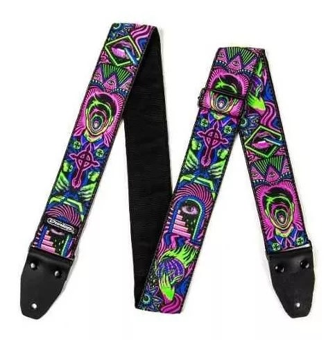 CORREA DE GUITARRA HEADSPACE ORANGE1