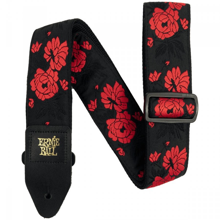 CORREA PARA GUITARRA ERNIE BALL TANGO ROSE JACQUARD STRAP1