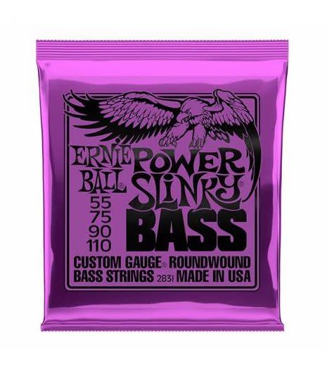 CUERDAS DE BAJO ELECTRICO POWER SLINKY  ERNIE BALL BASS1