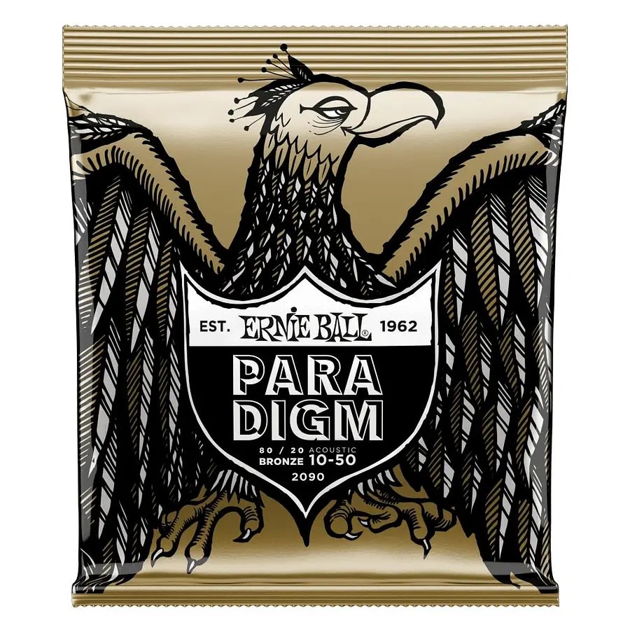 Set de Cuerdas Ernie Ball para Guitarra Acústica Paradigm Bronce 10 – 501