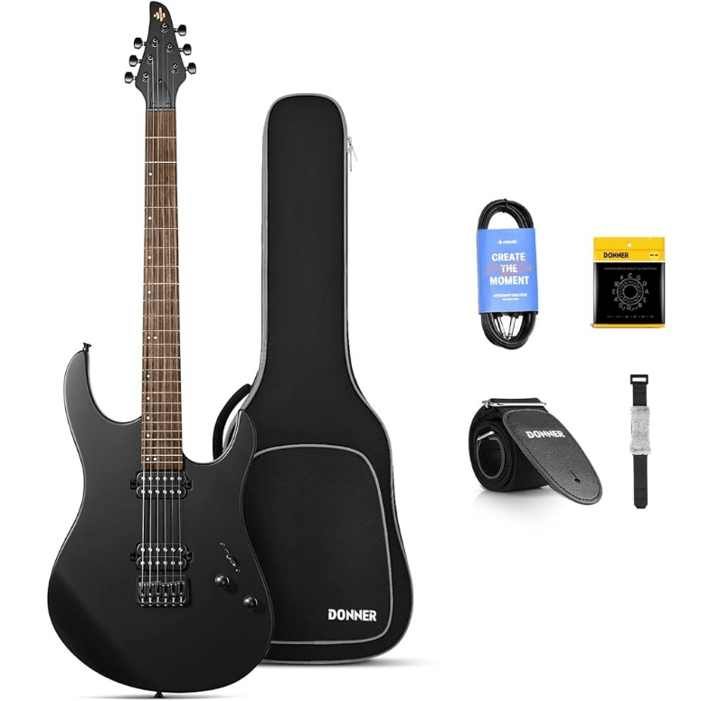 Guitarra eléctrica Donner DMT-100B1
