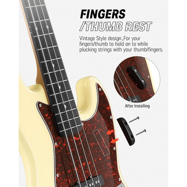 Pack Bajo Eléctrico DJB-510 White3