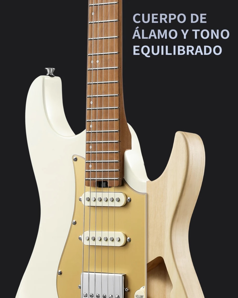 Donner DST-550 Gold White4