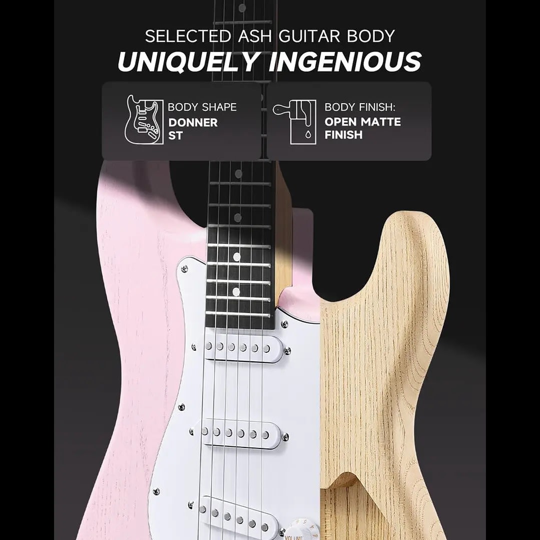 Donner DST-80 Shell Pink4