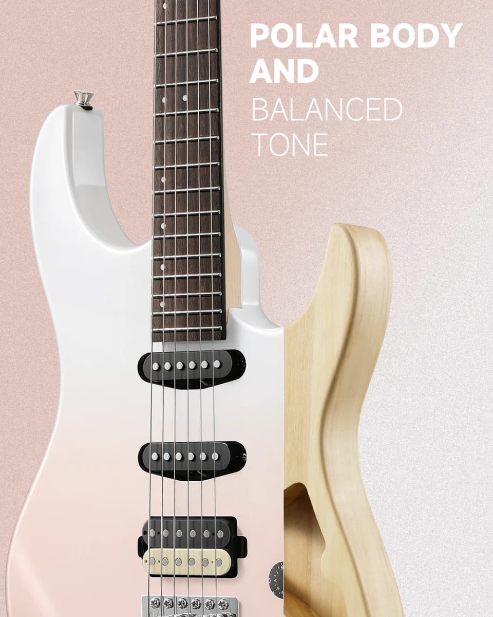 Donner DMT-66 – Guitarra eléctrica de 39