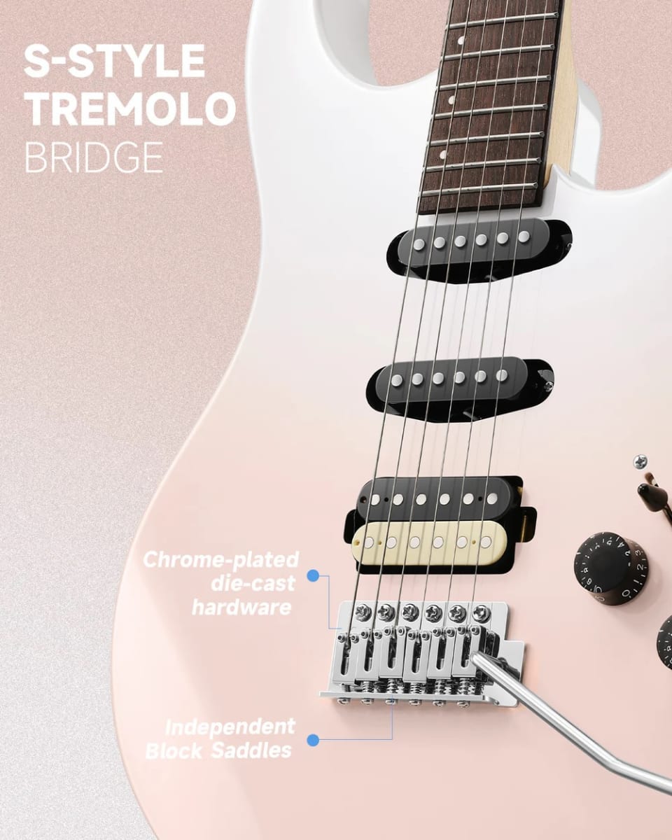 Donner DMT-66 – Guitarra eléctrica de 39